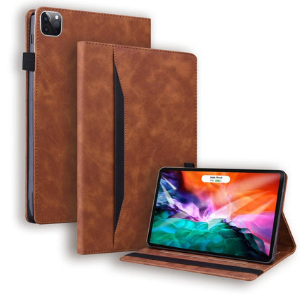 Business Shockproof Horizontal Flip Leather Case with Holder & Card Slots & Photo Frame & Pen Slot & Sleep / Wake-up Function, For iPad Pro 11 inch 2021 & 2018 / Air 2020 10.9, For Lenovo M10 Plus TB-X606F, For Lenovo M10 FHD REL TB-X605FC / TB-X605LC ...