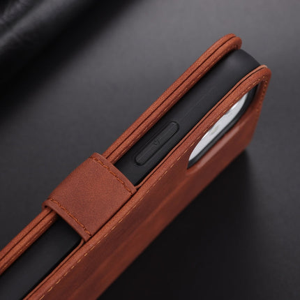 AZNS Skin Feel Calf Texture Horizontal Flip Leather Case with Card Slots & Holder & Wallet, For iPhone 12 / 12 Pro, For iPhone 12 Mini