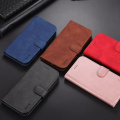 AZNS Skin Feel Calf Texture Horizontal Flip Leather Case with Card Slots & Holder & Wallet, For iPhone 12 / 12 Pro, For iPhone 12 Mini