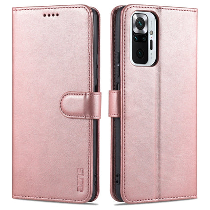 AZNS Skin Feel Calf Texture Horizontal Flip Leather Case with Card Slots & Holder & Wallet, For Xiaomi Redmi Note 10 Pro Max