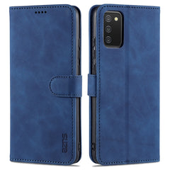 AZNS Skin Feel Calf Texture Horizontal Flip Leather Case with Card Slots & Holder & Wallet, For Samsung Galaxy A02, For Samsung Galaxy A02s