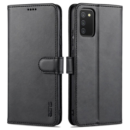 AZNS Skin Feel Calf Texture Horizontal Flip Leather Case with Card Slots & Holder & Wallet, For Samsung Galaxy A02s