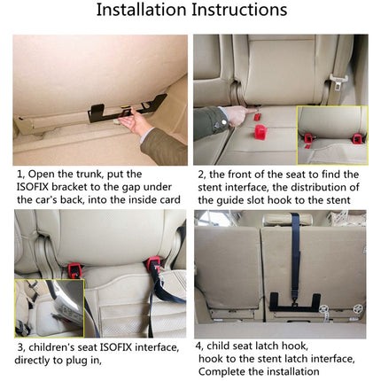 ZL-2023 Universal ISOFIX + Latch Children Seat Interface, ZL-2023