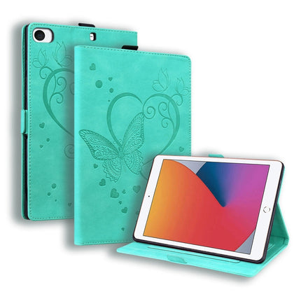 Love Butterfly Pattern Horizontal Flip Leather Case with Holder & Sleep / Wake-up Function, For iPad 9.7 (2017) (2018) / Air 2 Pro, For iPad 10.2 2021 / 2020 / 2019 / Air (2019) / 10.2 (2020), For iPad Mini 1 / 2 / 3 / 4 / 5����������������������������...