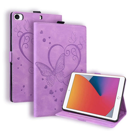 Love Butterfly Pattern Horizontal Flip Leather Case with Holder & Sleep / Wake-up Function, For iPad 9.7 (2017) (2018) / Air 2 Pro, For iPad 10.2 2021 / 2020 / 2019 / Air (2019) / 10.2 (2020), For iPad Mini 1 / 2 / 3 / 4 / 5����������������������������...
