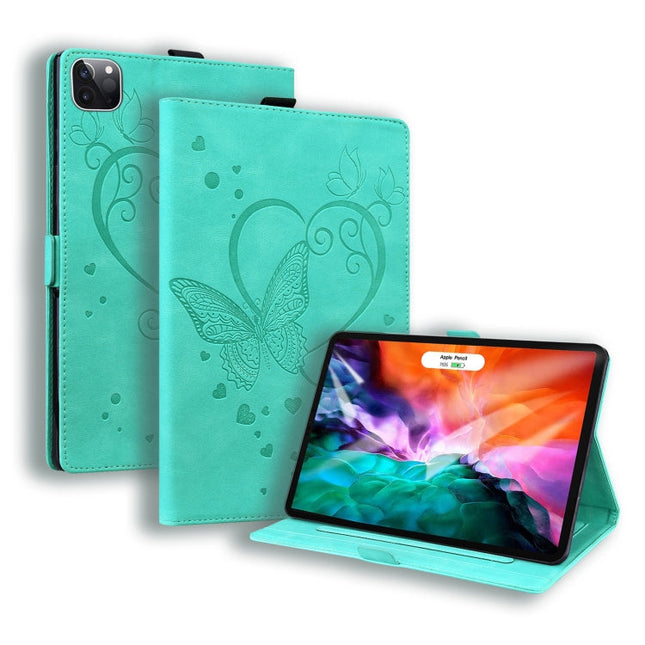 Love Butterfly Pattern Horizontal Flip Leather Case with Holder & Sleep / Wake-up Function, For iPad Pro 11 (2018) / Air (2020) / Pro (2021)