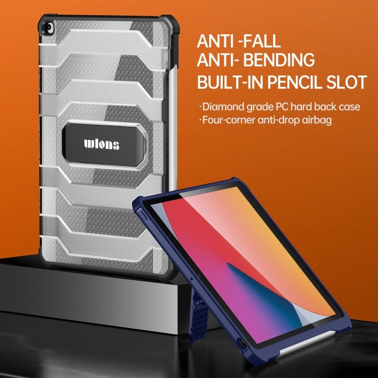 wlons Explorer Series PC + TPU Protective Case with Folding Holder, For iPad 10.2 2020 / 2019 / Air 2019 10.5, For iPad Pro 11 2022 / 2021 / 2020 / 2018 / Air 2020 10.9, For iPad Pro 12.9 2022 / 2021 / 2020 / 2018