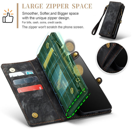 CaseMe Detachable Multifunctional Horizontal Flip Leather Case, with Card Slot & Holder & Zipper Wallet & Photo Frame