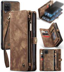 CaseMe Detachable Multifunctional Horizontal Flip Leather Case, with Card Slot & Holder & Zipper Wallet & Photo Frame
