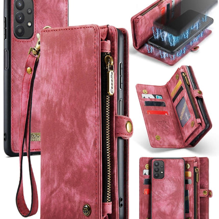 CaseMe Detachable Multifunctional Horizontal Flip Leather Case, with Card Slot & Holder & Zipper Wallet & Photo Frame
