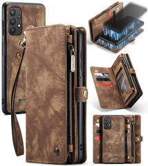 CaseMe Detachable Multifunctional Horizontal Flip Leather Case, with Card Slot & Holder & Zipper Wallet & Photo Frame