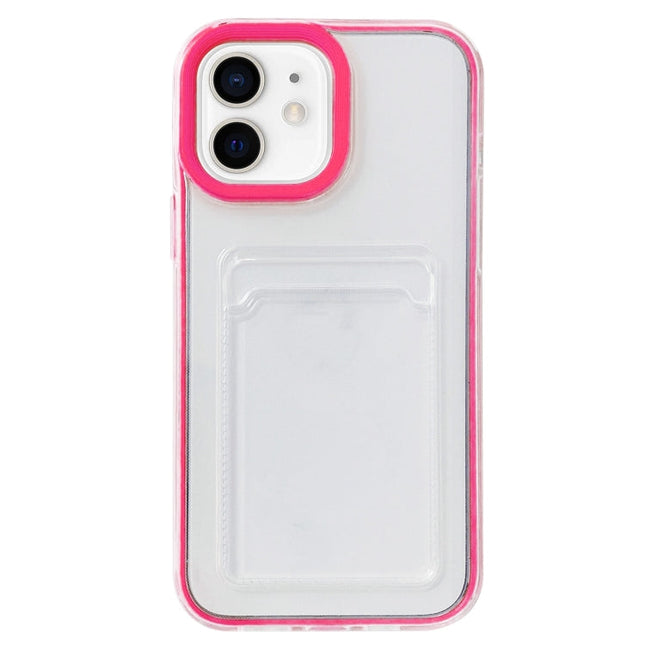 Full-coverage 360 Clear PC + TPU Shockproof Protective Case with Card Slot, For iPhone 12 mini, For iPhone 12 / 12 Pro, For iPhone 12 Pro Max, For iPhone 11 Pro