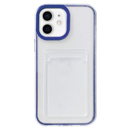 Full-coverage 360 Clear PC + TPU Shockproof Protective Case with Card Slot, For iPhone 12 mini, For iPhone 12 / 12 Pro, For iPhone 12 Pro Max, For iPhone 11 Pro