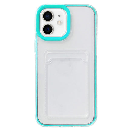 Full-coverage 360 Clear PC + TPU Shockproof Protective Case with Card Slot, For iPhone 12 mini, For iPhone 12 / 12 Pro, For iPhone 12 Pro Max, For iPhone 11 Pro
