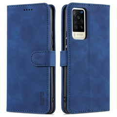 AZNS Skin Feel Calf Texture Horizontal Flip Leather Case with Card Slots & Holder & Wallet, For vivo V21, For vivo X60, For vivo X60 Pro