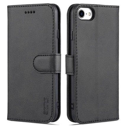 AZNS Skin Feel Calf Texture Horizontal Flip Leather Case with Card Slots & Holder & Wallet, For iPhone 6, For iPhone 7 Plus / 8 Plus, For iPhone 7 / 8 / SE (2020)