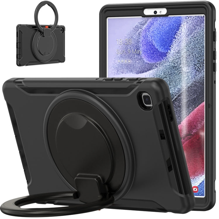 Shockproof Silicone + PC Protective Case with 360 Degree Rotation Foldable Handle Grip Holder & Pen Slot, For Samsung Galaxy Tab A7 Lite T220, For iPad mini 5 / 4