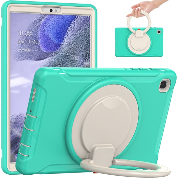 Shockproof Silicone + PC Protective Case with 360 Degree Rotation Foldable Handle Grip Holder & Pen Slot, For Samsung Galaxy Tab A7 Lite T220, For iPad mini 5 / 4