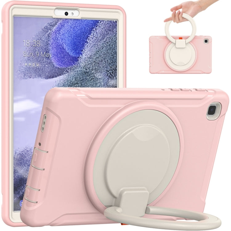 Shockproof Silicone + PC Protective Case with 360 Degree Rotation Foldable Handle Grip Holder & Pen Slot, For Samsung Galaxy Tab A7 Lite T220, For iPad mini 5 / 4