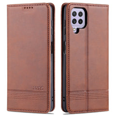 AZNS Magnetic Calf Texture Horizontal Flip Leather Case with Card Slots & Holder & Wallet, For Samsung Galaxy A22 4G, For Samsung Galaxy A22 5G