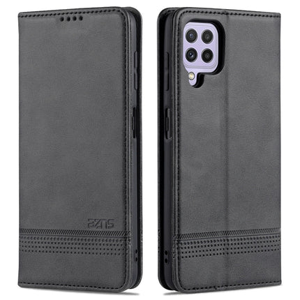 AZNS Magnetic Calf Texture Horizontal Flip Leather Case with Card Slots & Holder & Wallet, For Samsung Galaxy A22 4G, For Samsung Galaxy A22 5G