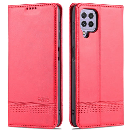 AZNS Magnetic Calf Texture Horizontal Flip Leather Case with Card Slots & Holder & Wallet, For Samsung Galaxy A22 4G, For Samsung Galaxy A22 5G