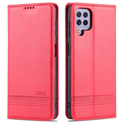 AZNS Magnetic Calf Texture Horizontal Flip Leather Case with Card Slots & Holder & Wallet, For Samsung Galaxy A22 4G, For Samsung Galaxy A22 5G