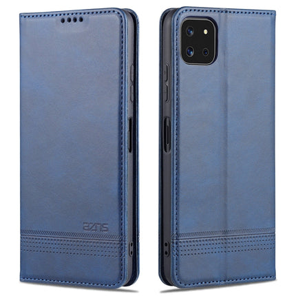 AZNS Magnetic Calf Texture Horizontal Flip Leather Case with Card Slots & Holder & Wallet, For Samsung Galaxy A22 4G, For Samsung Galaxy A22 5G
