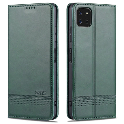 AZNS Magnetic Calf Texture Horizontal Flip Leather Case with Card Slots & Holder & Wallet, For Samsung Galaxy A22 4G, For Samsung Galaxy A22 5G