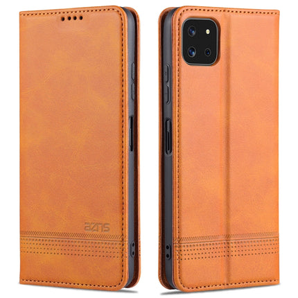 AZNS Magnetic Calf Texture Horizontal Flip Leather Case with Card Slots & Holder & Wallet, For Samsung Galaxy A22 4G, For Samsung Galaxy A22 5G