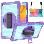For Samsung Galaxy Tab A 10.1 2019 T515 / Purple + Mint Green