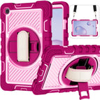 For Samsung Galaxy Tab A 8.4 2020 T307 / Rose Red+Pink