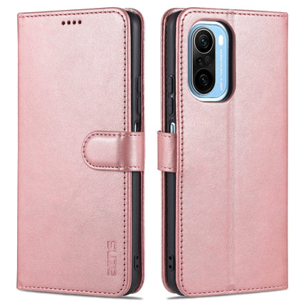 AZNS Skin Feel Calf Texture Horizontal Flip Leather Case with Card Slots & Holder & Wallet, For Xiaomi Redmi K40 Pro, For Xiaomi Poco F3, For Xiaomi Redmi Note 9 5G, For Xiaomi Redmi Note 10 5G