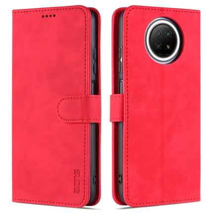 AZNS Skin Feel Calf Texture Horizontal Flip Leather Case with Card Slots & Holder & Wallet, For Xiaomi Redmi K40 Pro, For Xiaomi Poco F3, For Xiaomi Redmi Note 9 5G, For Xiaomi Redmi Note 10 5G