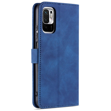 AZNS Skin Feel Calf Texture Horizontal Flip Leather Case with Card Slots & Holder & Wallet, For Xiaomi Poco M3 Pro 5G
