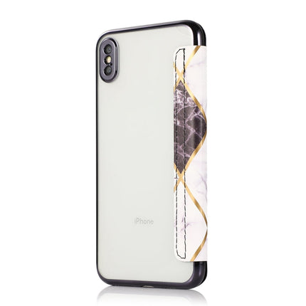 Bronzing Plating PU + TPU Horizontal Flip Leather Case with Holder & Card Slot, For iPhone XS Max, For iPhone XR, For iPhone X / XS, For iPhone SE 2022 / SE 2020 & 8 & 7, For iPhone 8 Plus & 7 Plus, For iPhone 6 Plus & 6s Plus