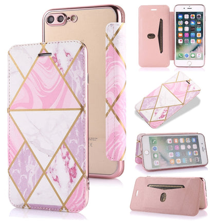 Bronzing Plating PU + TPU Horizontal Flip Leather Case with Holder & Card Slot, For iPhone XS Max, For iPhone XR, For iPhone X / XS, For iPhone SE 2022 / SE 2020 & 8 & 7, For iPhone 8 Plus & 7 Plus, For iPhone 6 Plus & 6s Plus