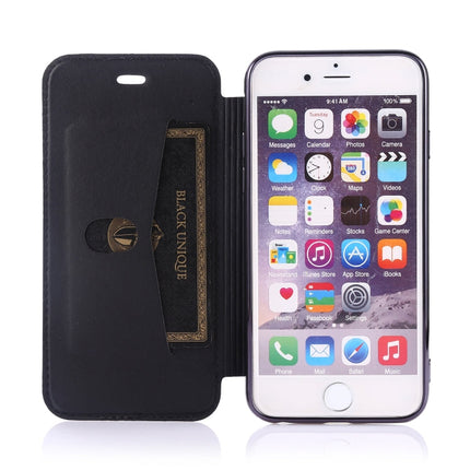 Bronzing Plating PU + TPU Horizontal Flip Leather Case with Holder & Card Slot, For iPhone 6 & 6s