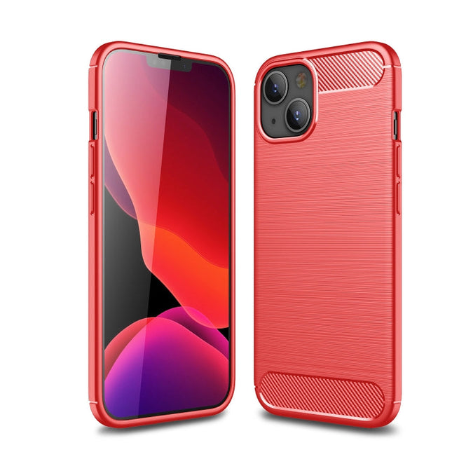 Brushed Texture Carbon Fiber TPU Case, For iPhone 13, For iPhone 13 Pro, For iPhone 13 mini, For iPhone 13 Pro Max, For Motorola Moto G Stylus 2021 5G