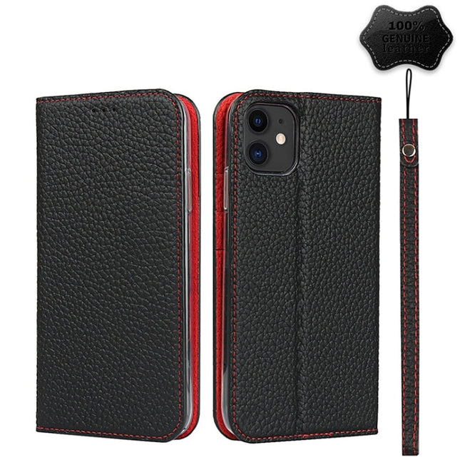 Litchi Texture Horizontal Flip Top Layer Cowhide Leather Case with Holder & Card Slots & Wallet & Strap & Wire Winder, For iPhone 11, For iPhone 11 Pro Max, For iPhone 7 / 8 / SE 2022 / SE 2020, For iPhone 7 Plus / 8 Plus