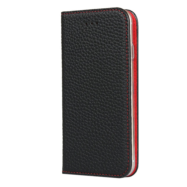Litchi Texture Horizontal Flip Top Layer Cowhide Leather Case with Holder & Card Slots & Wallet & Strap & Wire Winder, For iPhone 6 & 6s, For iPhone 6 Plus & 6s Plus, For iPhone XR, For iPhone XS Max