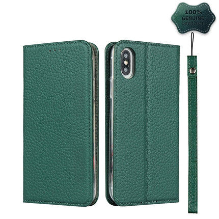 Litchi Texture Horizontal Flip Top Layer Cowhide Leather Case with Holder & Card Slots & Wallet & Strap & Wire Winder, For iPhone 6 & 6s, For iPhone 6 Plus & 6s Plus, For iPhone XR, For iPhone XS Max