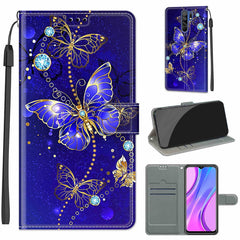 Voltage Coloured Drawing Magnetic Clasp Horizontal Flip PU Leather Case with Holder & Card Slots