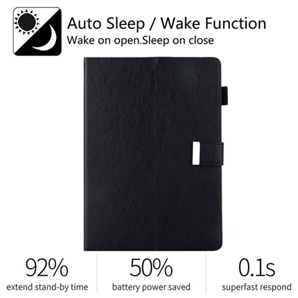 Business Style Horizontal Flip Leather Case with Holder & Card Slot & Photo Frame & Wallet & Hand Strap & Sleep / Wake-up Function, For iPad Pro 11 inch （2018）