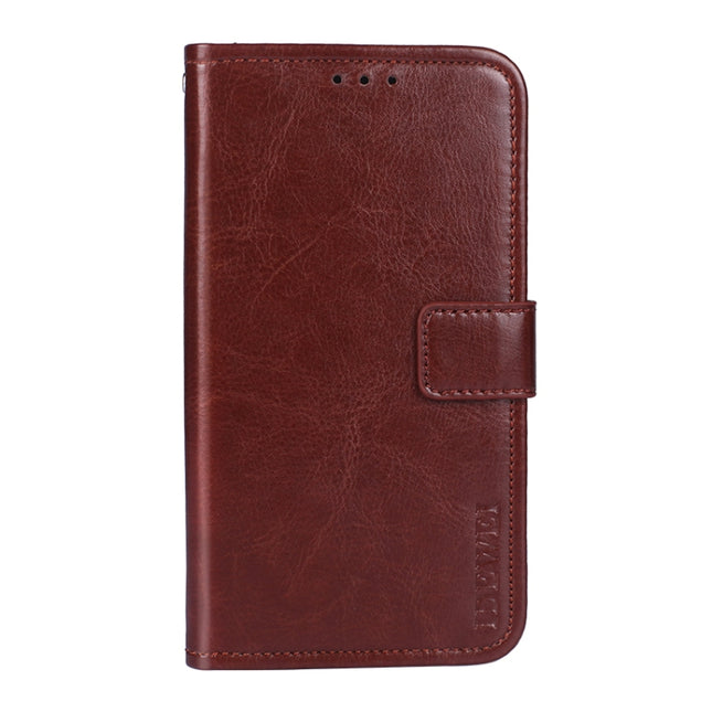 idewei Crazy Horse Texture Horizontal Flip Leather Case with Holder & Card Slots & Wallet, For vivo Y12S 2021, For vivo Y52 5G / Y72 5G, For Wiko Power U10