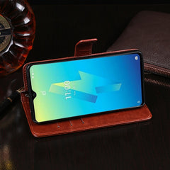 idewei Crazy Horse Texture Horizontal Flip Leather Case with Holder & Card Slots & Wallet, For Wiko Power U10, For Wiko Power U30