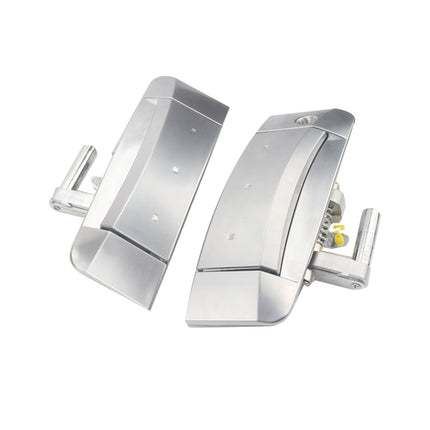 A5925 1 Pair Car Front Door Outside Handle 80607-CD41E+80606-CD01E for Nissan 350Z 2003-2009, A5925