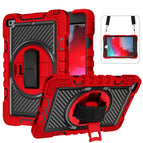 For iPad mini (2019) / 4 / Red+Black