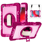 For iPad mini (2019) / 4 / Rose Red+Pink