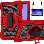For Samsung Galaxy Tab A7 10.4 (2020) T500/T505 / Red+Black